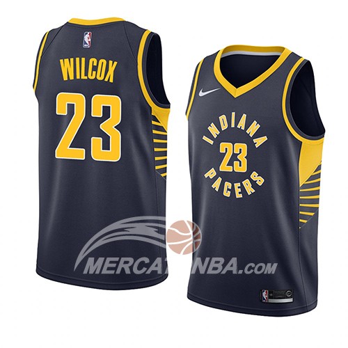 Maglia NBA Indiana Pacers C.j. Wilcox Icon 2018 Blu